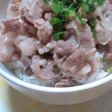 ♪簡単♪豚丼♪